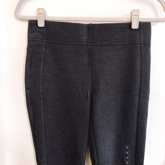 LOFT Charcoal Gray Ponte Leggings - Picture 4 of 14